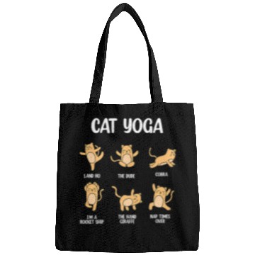 Discover Funny Cat Yoga Bags