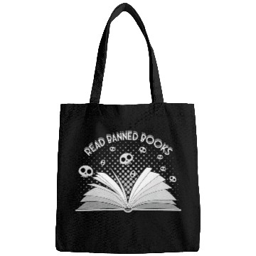 Discover Read Banned Books Emo Occult Gothic Fan Reader Read Books Bags
