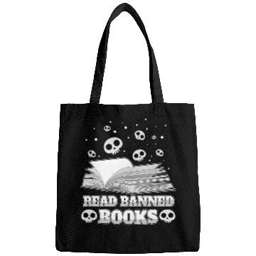 Discover Read Banned Books Occult Emo Gothic Fan Reader Read Books Bags