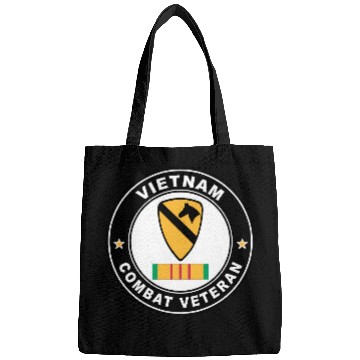 Discover 1st Cavalry Division Vietnam Combat Veteran Bags