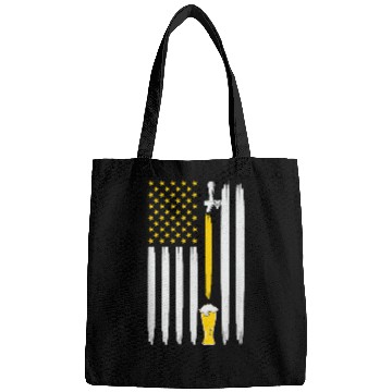 Discover Brewers US Flag Beer Brewmaster Bags