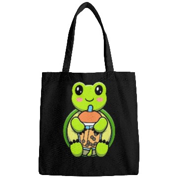 Discover Bubble Milk Tea Turtle Cute Turtle Drinking Boba Milk Tea 1 Bags