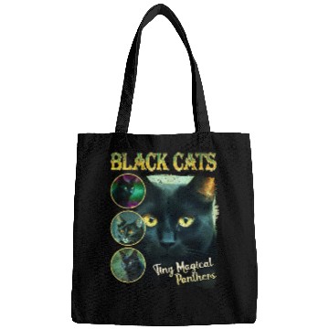 Discover Funny black cats Lover 90s Bootleg Bags