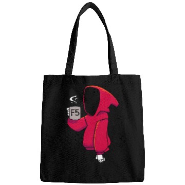 Discover Coffee love refresh computer nerd fun computer scientist humour Bags