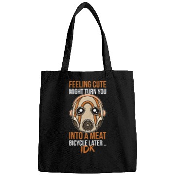 Discover Feeling Cute Borderlands Psycho Mask Horror gift Bags
