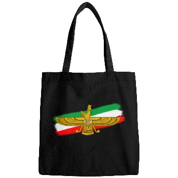 Discover Iran Flag Faravahar Lion Sun Bags