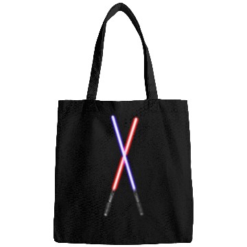 Discover LightSabers red and blue Bags