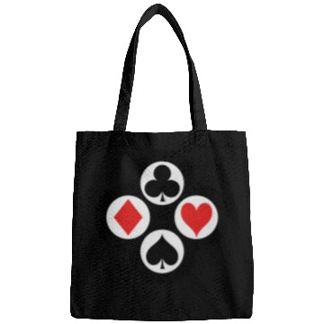 Discover Poker Suits Circle Vector Bags