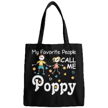 Discover My Favorite People Call Me Poppy Bags