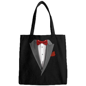 Discover Tuxedo Tie Designs Tux red Bags