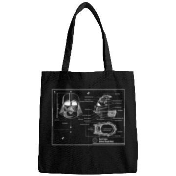 Discover darth vader star wars blueprint Bags