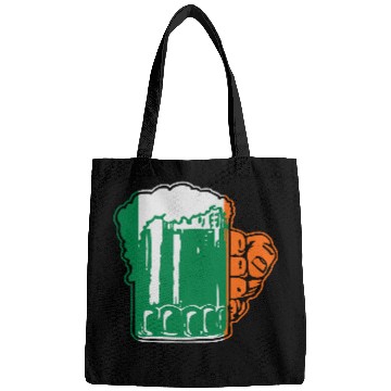 Discover Irish Beer Mug Flag Bags
