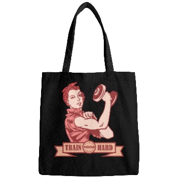 Discover TRAIN HARD YOU CAN DO IT Bags