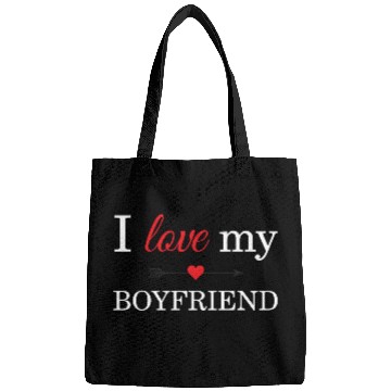 Discover I Love My Boyfriend Bags