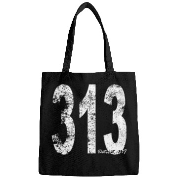 Discover Vintage Detroit Area Code 313 Bags