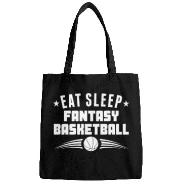 Discover Eat Sleep Fantasy Basketball Bags