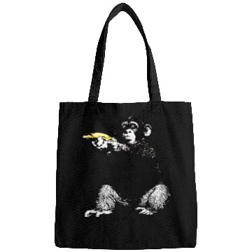 Discover MONKEY SHOOTING BANANA Bags