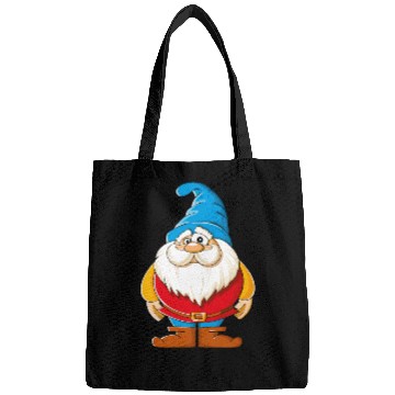 Discover Santa Claus cartoon funny Gnome cool vector image Bags
