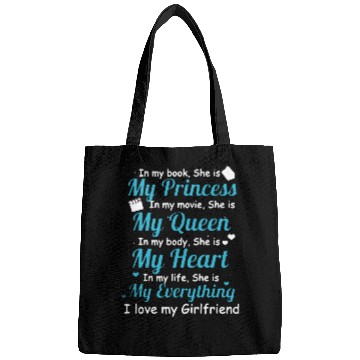 Discover I LOVE MY GIRLFRIEND Bags