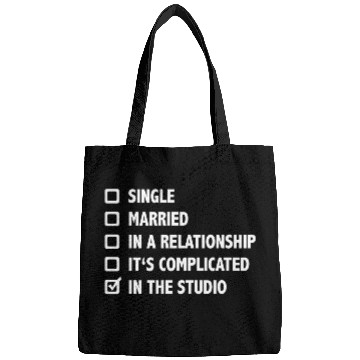 Discover Relationship Status: In The Studio Bags