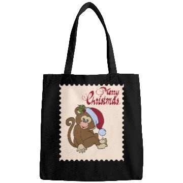 Discover Christmas monkey Bags