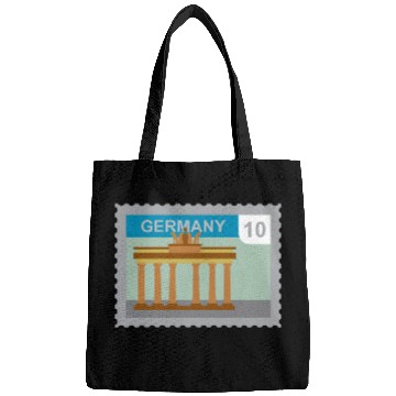 Discover germany mail stamp Bags