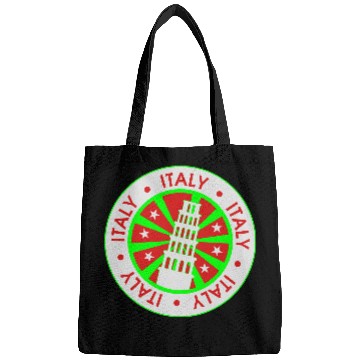 Discover italy sticker Bags