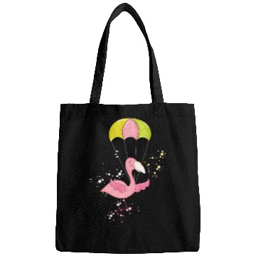 Discover flying flamingo Bags