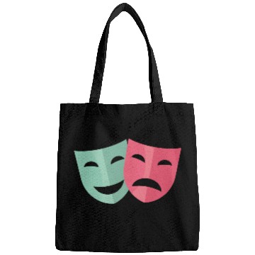 Discover theater mask Bags