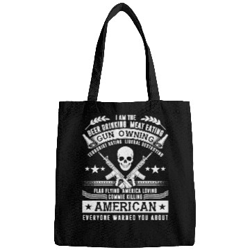 Discover Beer Drinking Meat Eating Gun Owning Bags