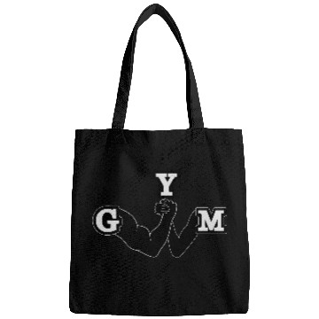Discover gym logo Bags