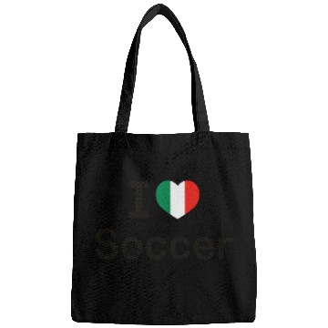 Discover I love Italian football Bags