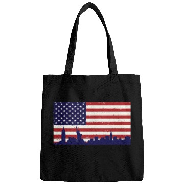 Discover US Flag Freedom liberty peace Bags
