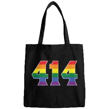 Discover Gay Pride 414 Milwaukee Area Code Bags