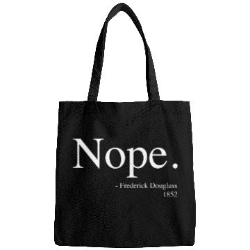 Discover Frederick Douglass Nope Bags, Black History Month