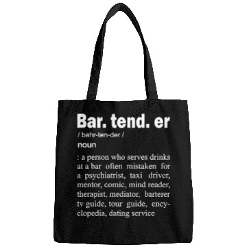 Discover Bartender - Bartender Definition Bags