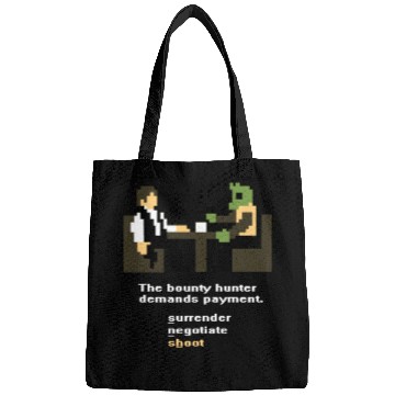 Discover Han and Greedo 8-Bit Bags