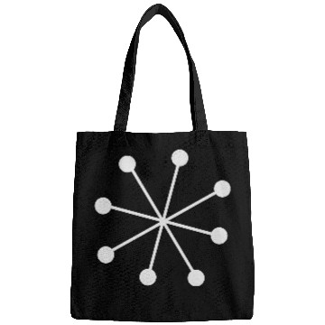 Discover snowflake 2 vectorstock 6438519 Bags