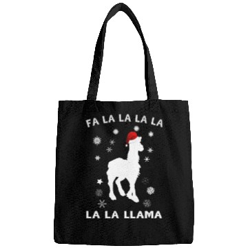 Discover Christmas Llama Bags, Funny Xmas Llama Bags