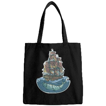 Discover Whale ship Bags