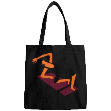 Discover yoga pose Bags