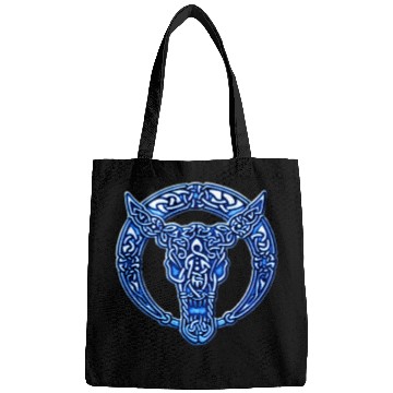 Discover Blue Celtic Bull Bags