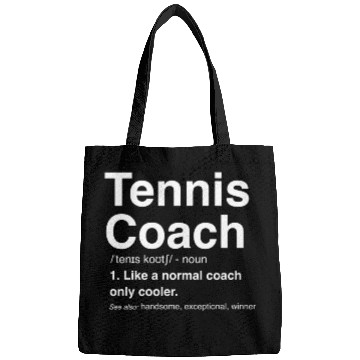 Discover Tennis Coach Definition Bags