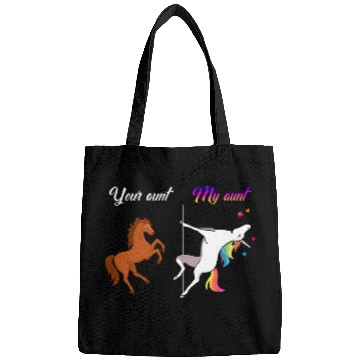 Discover Your aunt my aunt Unicorn Bags