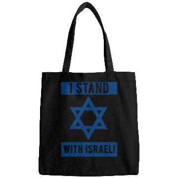 Discover I Stand With Israel Bags