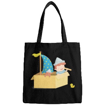 Discover Cute Sailor Boy in Box Bags