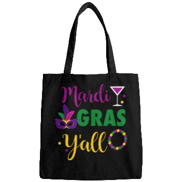 Discover Mardi Grass Y'All Bags