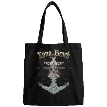 Discover Long Beach Anchor Nautical Sailing Boat Summer Bags