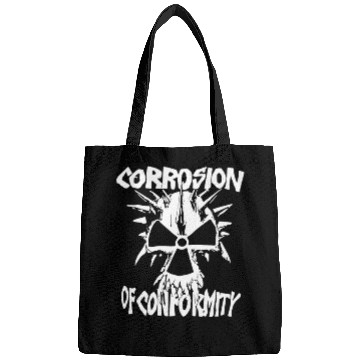Discover Corrosion Of Conformity Old School Logo Bags