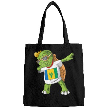 Discover Saint Vincent and the Grenadines Dabbing Turtle Bags
